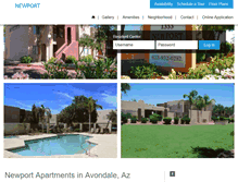 Tablet Screenshot of newportphoenix.com